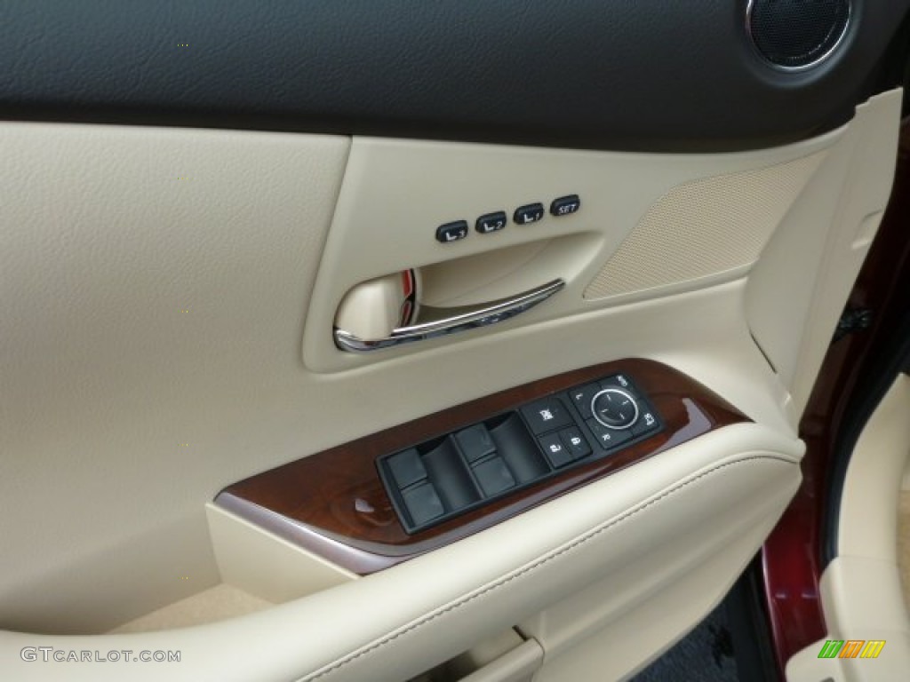 2013 RX 450h AWD - Claret Red Mica / Parchment/Espresso Birds Eye Maple photo #14