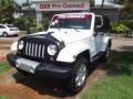 2012 Bright White Jeep Wrangler Sahara 4x4  photo #1