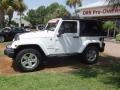 2012 Bright White Jeep Wrangler Sahara 4x4  photo #2