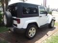 2012 Bright White Jeep Wrangler Sahara 4x4  photo #6