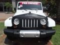 2012 Bright White Jeep Wrangler Sahara 4x4  photo #10