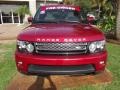 2012 Firenze Red Metallic Land Rover Range Rover Sport HSE LUX  photo #9