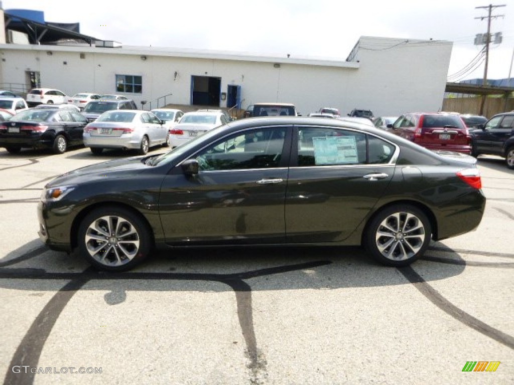 2013 Accord Sport Sedan - Hematite Metallic / Black photo #6