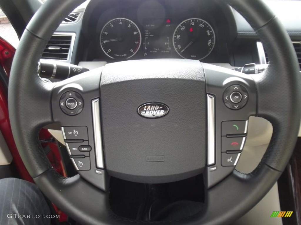 2012 Land Rover Range Rover Sport HSE LUX Steering Wheel Photos