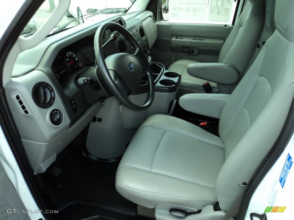 Medium Flint Interior 2013 Ford E Series Van E250 Cargo Photo #83747731