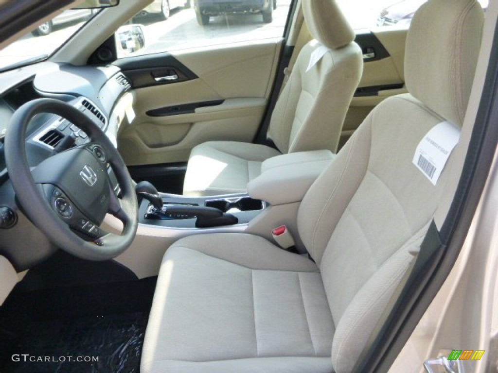 2013 Accord EX Sedan - Champagne Frost Pearl / Ivory photo #10
