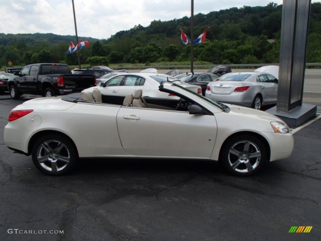White Diamond Tri Coat 2009 Pontiac G6 GT Convertible Exterior Photo #83750083
