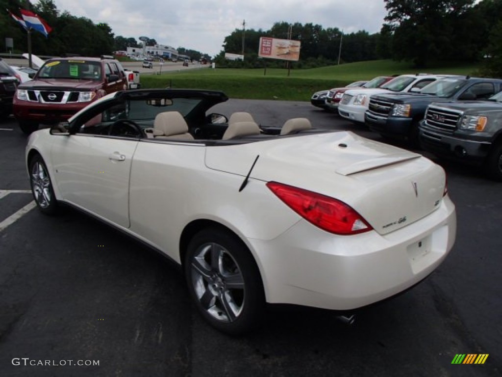White Diamond Tri Coat 2009 Pontiac G6 GT Convertible Exterior Photo #83750149