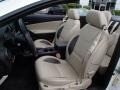 2009 Pontiac G6 Light Taupe Interior Front Seat Photo