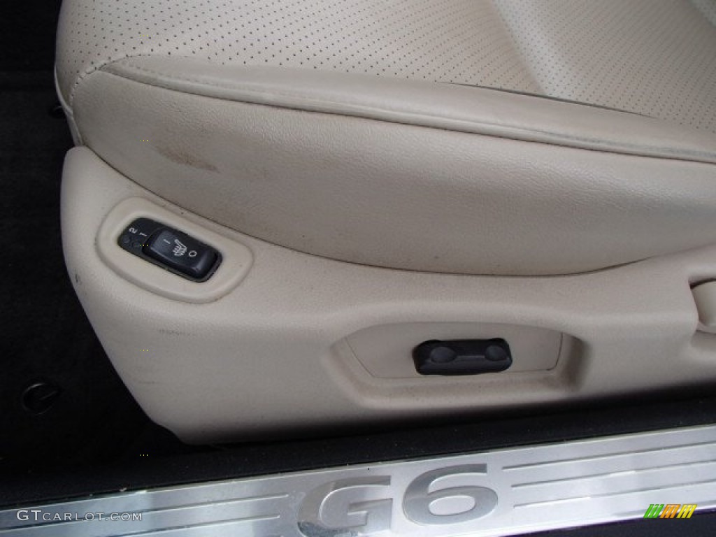 2009 G6 GT Convertible - White Diamond Tri Coat / Light Taupe photo #15