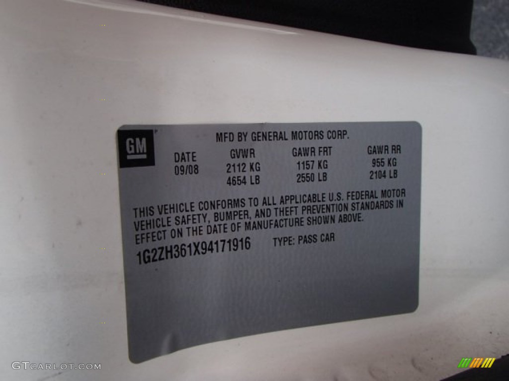 2009 G6 GT Convertible - White Diamond Tri Coat / Light Taupe photo #20