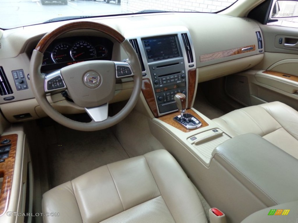 Cashmere Interior 2008 Cadillac STS 4 V6 AWD Photo #83751190