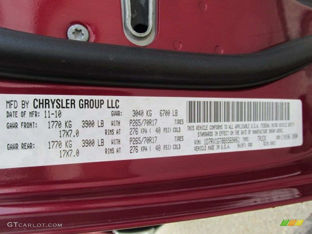 2011 Ram 1500 SLT Quad Cab 4x4 - Deep Cherry Red Crystal Pearl / Dark Slate Gray/Medium Graystone photo #24