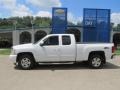 2007 Summit White Chevrolet Silverado 1500 LTZ Extended Cab 4x4  photo #2