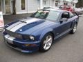 2008 Vista Blue Metallic Ford Mustang Shelby GT Coupe  photo #3