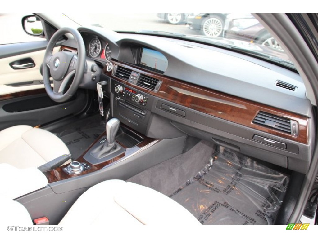 2011 3 Series 335i xDrive Sedan - Jet Black / Oyster/Black Dakota Leather photo #26