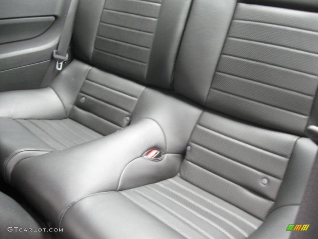 2008 Ford Mustang Shelby GT Coupe Rear Seat Photo #83753749