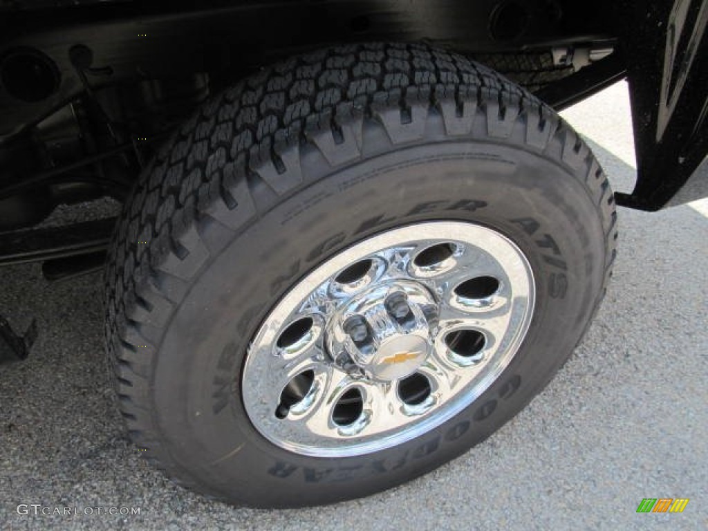 2013 Silverado 1500 LS Regular Cab 4x4 - Black / Dark Titanium photo #3