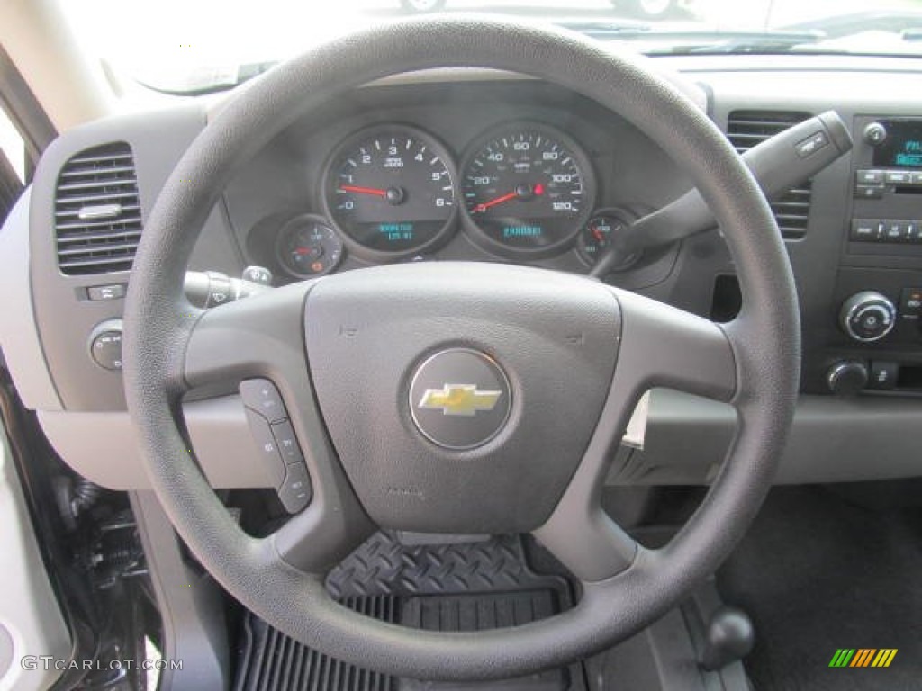 2013 Silverado 1500 LS Regular Cab 4x4 - Black / Dark Titanium photo #17