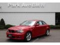 Crimson Red 2011 BMW 1 Series 128i Coupe