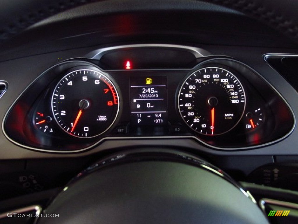 2014 Audi A4 2.0T quattro Sedan Gauges Photo #83755459