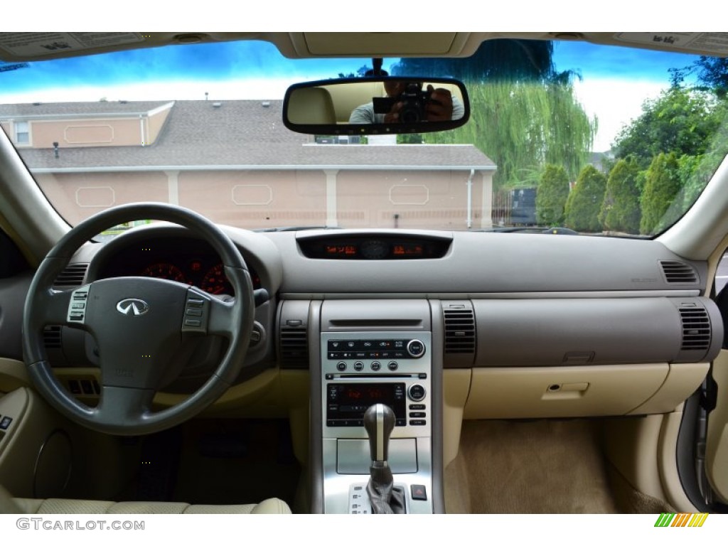2007 Infiniti G 35 Coupe Wheat Beige Dashboard Photo #83755783