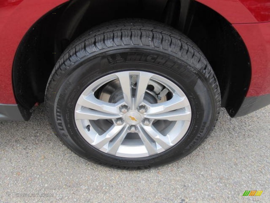 2013 Equinox LT AWD - Crystal Red Tintcoat / Jet Black photo #3