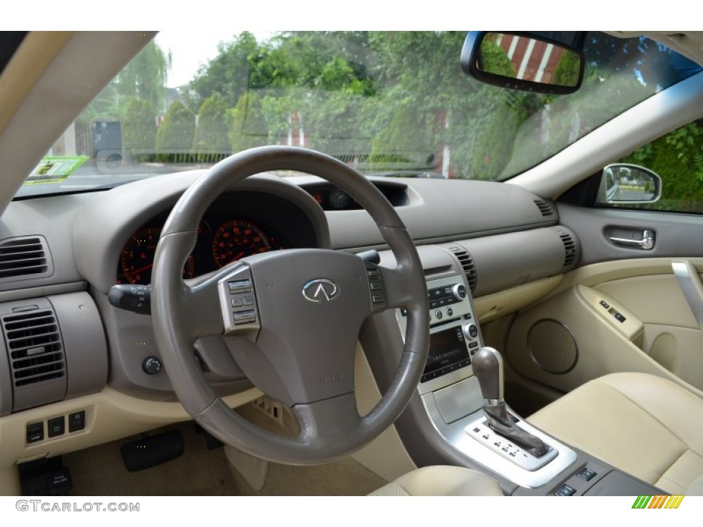 Wheat Beige Interior 2007 Infiniti G 35 Coupe Photo #83755837