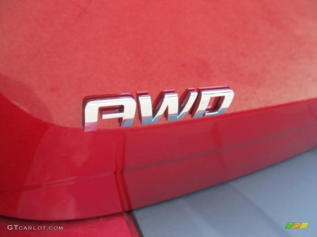 2013 Equinox LT AWD - Crystal Red Tintcoat / Jet Black photo #6