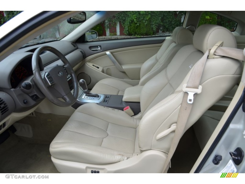 Wheat Beige Interior 2007 Infiniti G 35 Coupe Photo #83755888