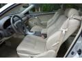 Wheat Beige 2007 Infiniti G 35 Coupe Interior Color