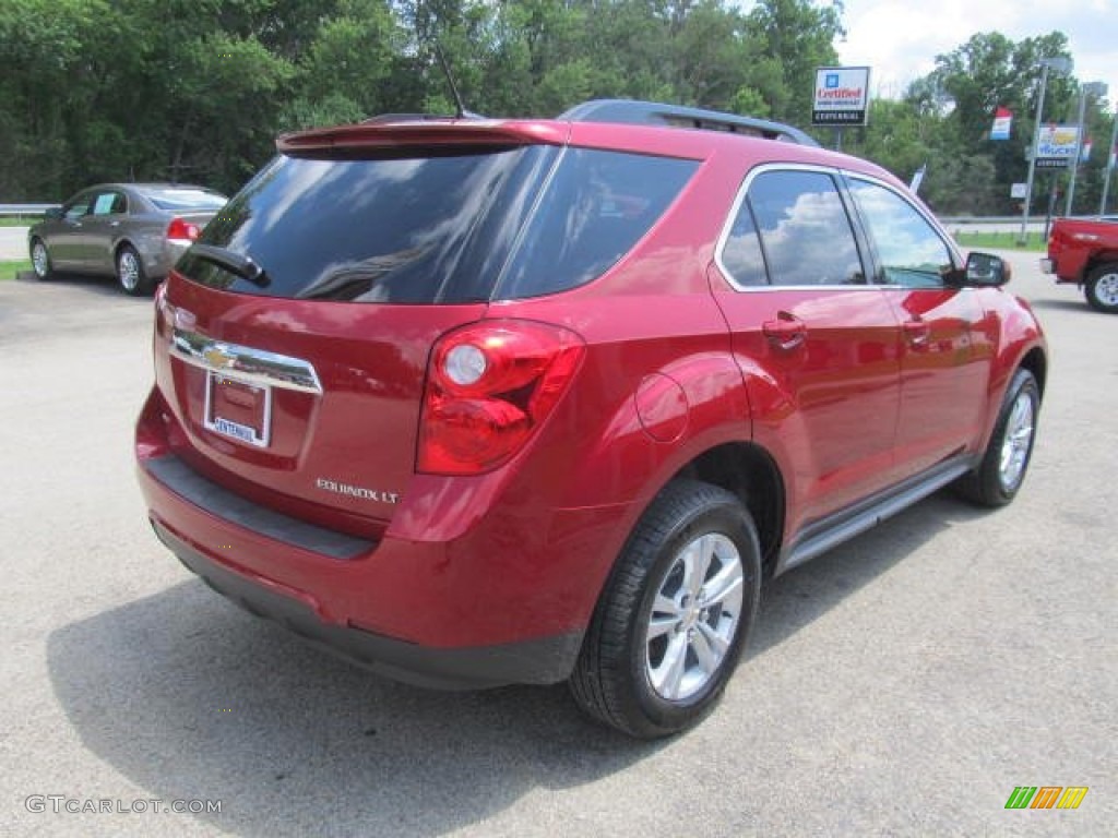 2013 Equinox LT AWD - Crystal Red Tintcoat / Jet Black photo #7