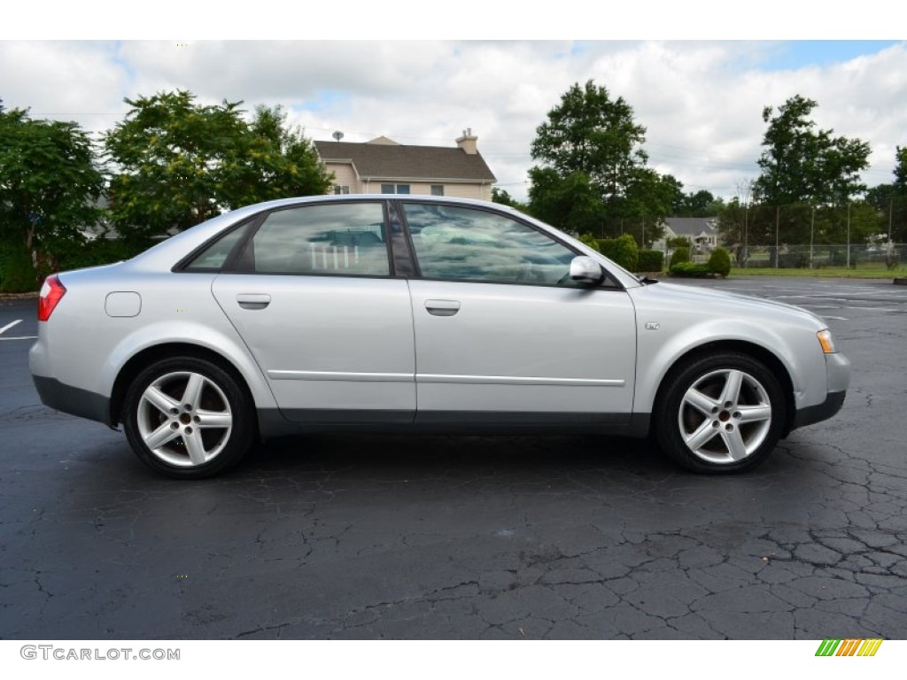 Light Silver Metallic 2003 Audi A4 1.8T quattro Sedan Exterior Photo #83756176