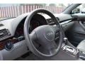2003 Audi A4 Platinum Interior Steering Wheel Photo