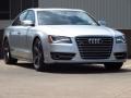 Ice Silver Metallic 2014 Audi S8 quattro S