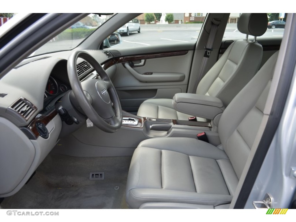 Platinum Interior 2003 Audi A4 1.8T quattro Sedan Photo #83756410