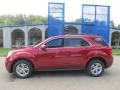 2013 Crystal Red Tintcoat Chevrolet Equinox LT AWD  photo #2