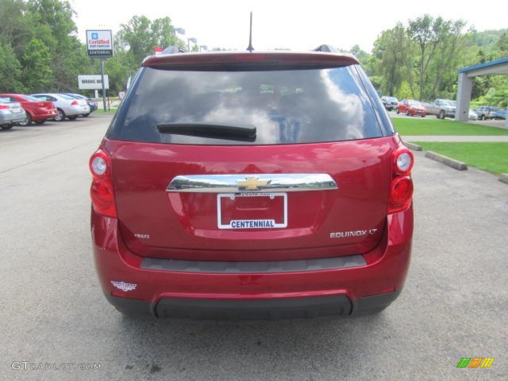 2013 Equinox LT AWD - Crystal Red Tintcoat / Jet Black photo #6
