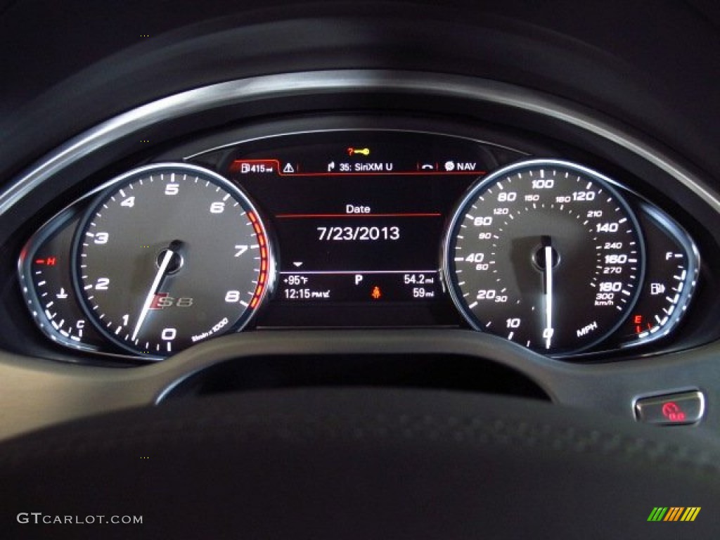2014 Audi S8 quattro S Gauges Photo #83757310