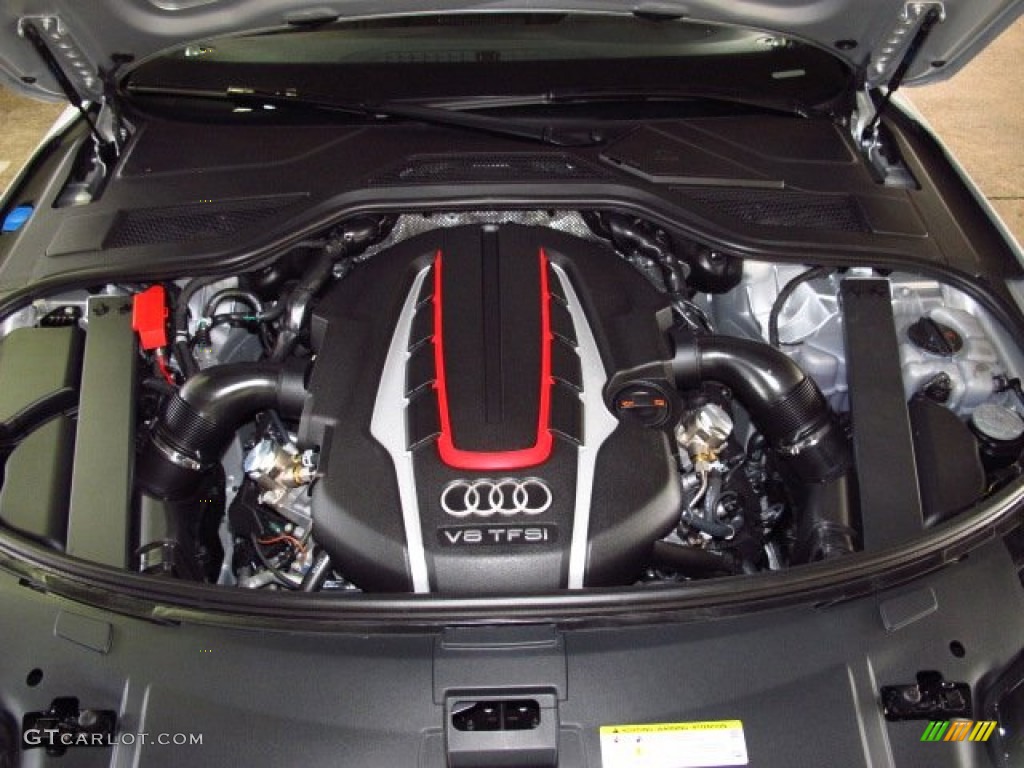 2014 Audi S8 quattro S 4.0 Liter FSI Turbocharged DOHC 32-Valve VVT V8 Engine Photo #83757332