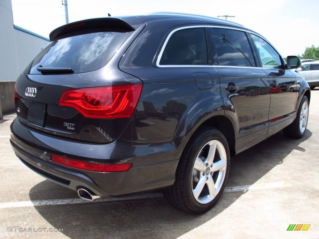 Orca Black Metallic 2014 Audi Q7 3.0 TFSI quattro Exterior Photo #83757385