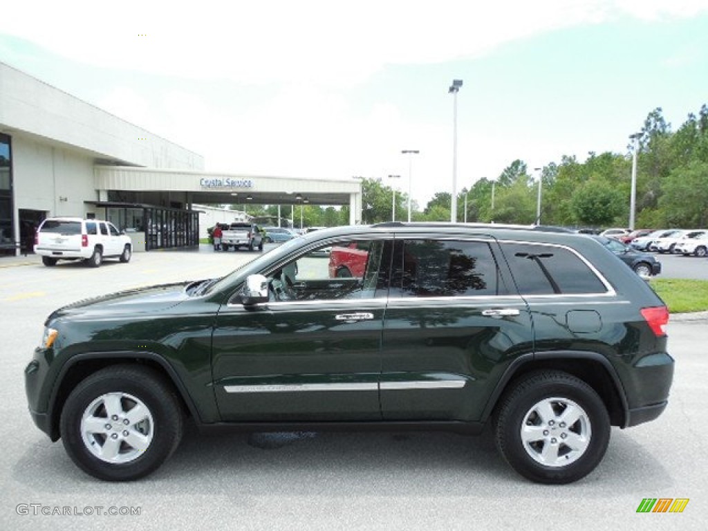 2011 Grand Cherokee Laredo - Natural Green Pearl / Dark Graystone/Medium Graystone photo #2