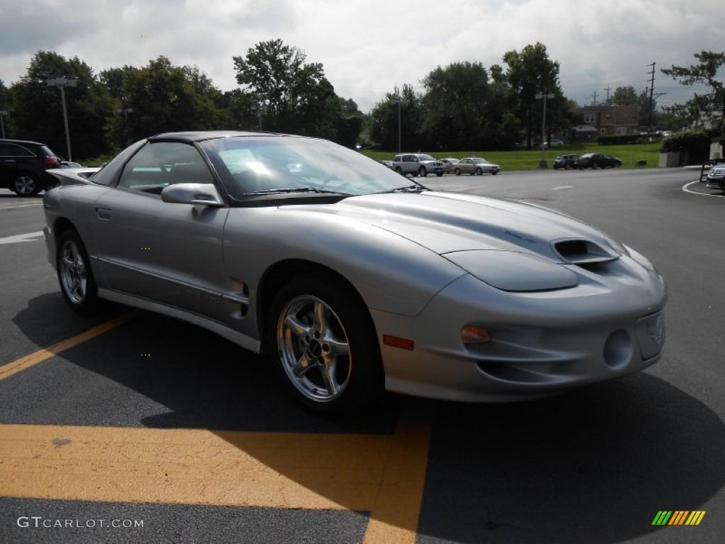 2000 Firebird Trans Am WS-6 Coupe - Bright Silver Metallic / Ebony photo #3