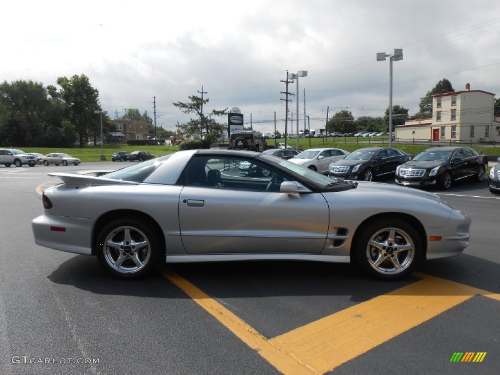 2000 Firebird Trans Am WS-6 Coupe - Bright Silver Metallic / Ebony photo #4