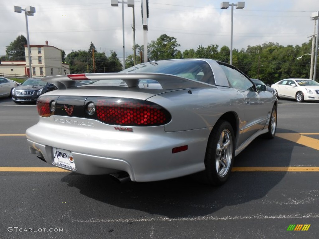 2000 Firebird Trans Am WS-6 Coupe - Bright Silver Metallic / Ebony photo #5