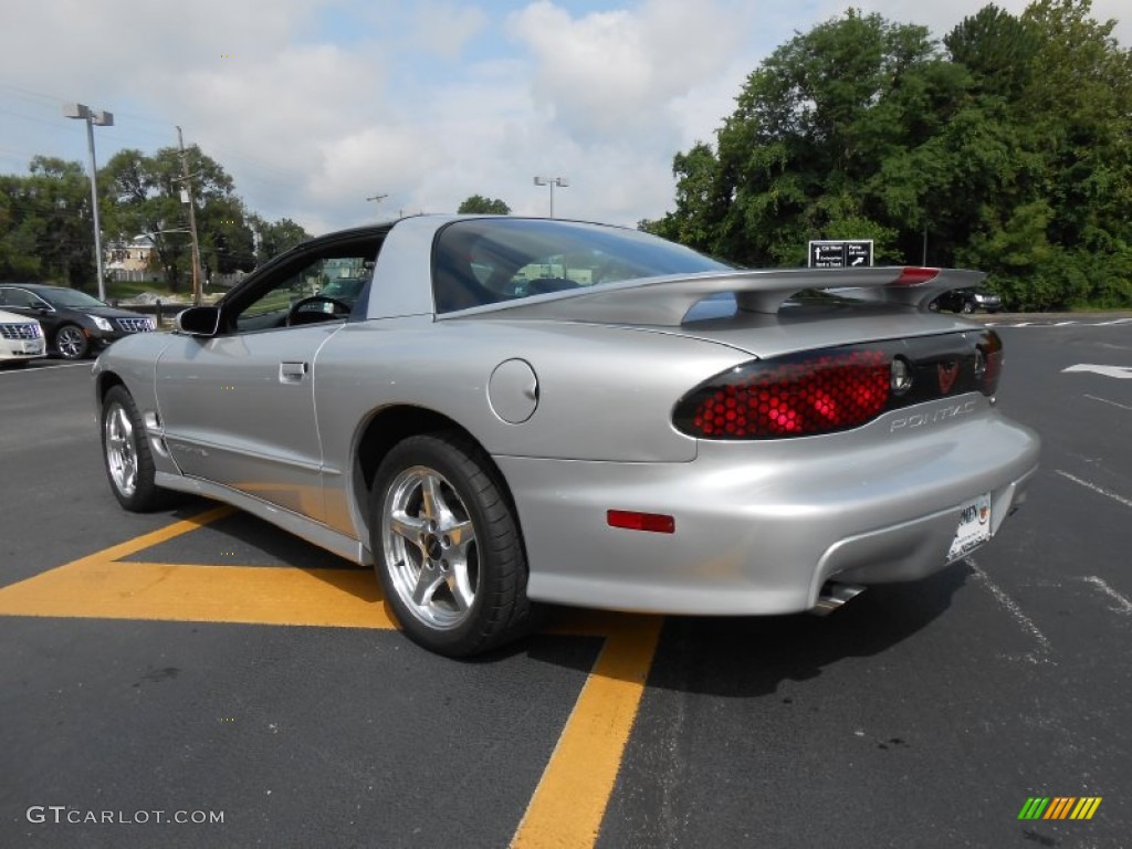 2000 Firebird Trans Am WS-6 Coupe - Bright Silver Metallic / Ebony photo #7