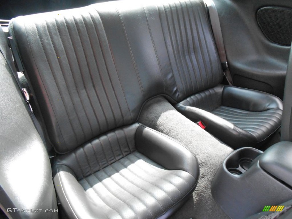 2000 Pontiac Firebird Trans Am WS-6 Coupe Rear Seat Photo #83759200