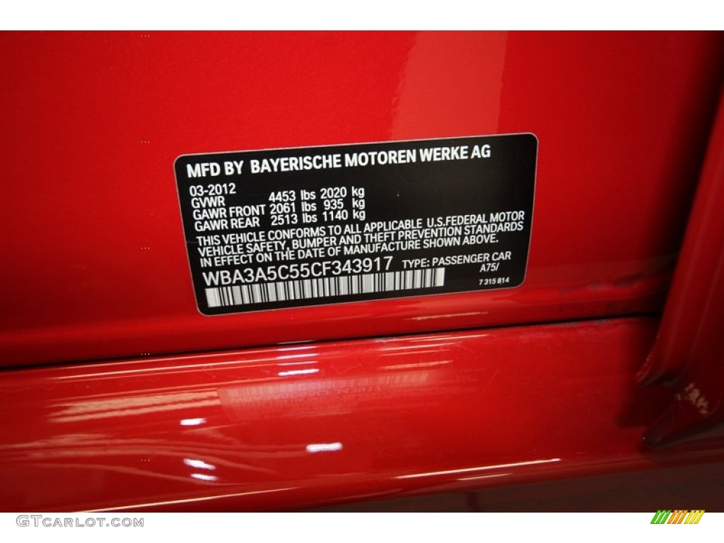 2012 3 Series 328i Sedan - Melbourne Red Metallic / Black photo #9