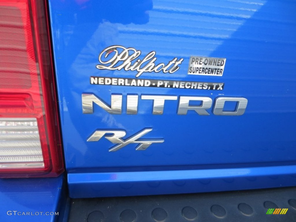 2007 Nitro R/T 4x4 - Electric Blue Pearl / Dark Slate Gray photo #18