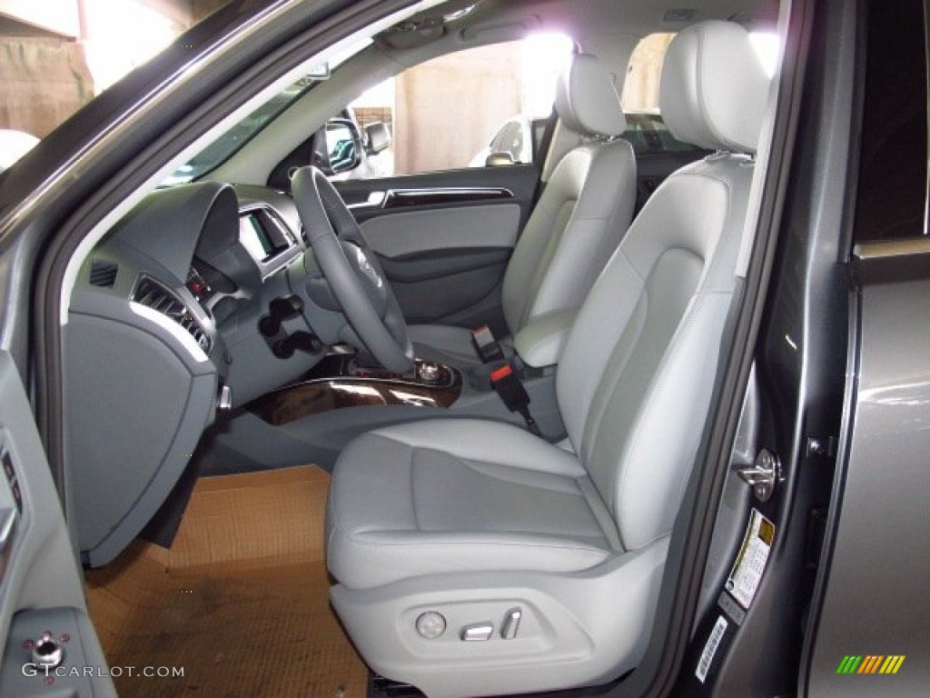 Titanium Gray Interior 2014 Audi Q5 3.0 TDI quattro Photo #83760490